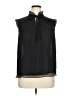 Ann Taylor 100% Polyester Black Sleeveless Blouse Size XL - photo 1