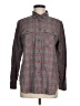 J.Crew Plaid Gray Long Sleeve Button-Down Shirt Size 8 - photo 1