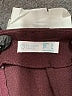 Primark Solid Burgundy Casual Skirt Size 4 - photo 4