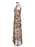 Louna Animal Print Brown Cocktail Dress Size S - photo 5