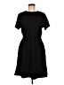 Unbranded Solid Black Casual Dress Size M - photo 1