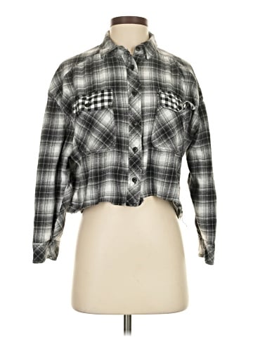 BDG Long Sleeve Button-Down Shirt (view 1)