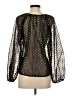 Kontatto Black Long Sleeve Blouse Size S (estimated) - photo 2