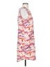 Halogen 100% Polyester Print White Casual Dress Size M - photo 4