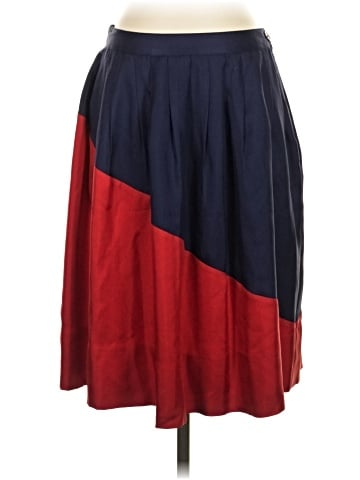 Anthropologie Silk Skirt (view 1)