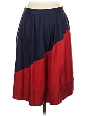 Anthropologie Silk Skirt (view 2)