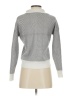TRUTH BY REPUBLIC Chevron-herringbone Silver Pullover Sweater Size XS - photo 2