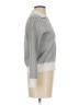 TRUTH BY REPUBLIC Chevron-herringbone Silver Pullover Sweater Size XS - photo 4