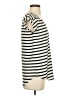 Express Stripes Ivory Short Sleeve T-Shirt Size XS - photo 4