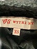 Wythe Ny 100% Leather Black Leather Pants Size XS - photo 3