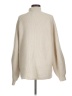 H&M Solid Ivory Turtleneck Sweater Size M - photo 2
