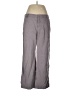 Garnet Hill 100% Linen Gray Linen Pants Size 12 (petite) - photo 1