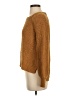 Madewell 100% Cotton Chevron-herringbone Brown Pullover Sweater Size S - photo 5