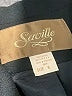 Saville 100% Wool Black Wool Blazer Size 6 - photo 6