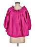 Trina Turk 100% Polyester Pink 3/4 Sleeve Blouse Size S - photo 2