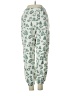 Mighty Fine Print Green Casual Pants Size S - photo 2