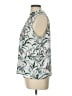 alex & lili 100% Polyester Floral Green Sleeveless Blouse Size L - photo 5