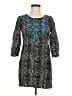 Ecote 100% Rayon Tweed Gray Casual Dress Size M - photo 1