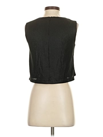 Red Saks Fifth Avenue Sleeveless Blouse (view 2)