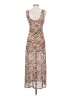 Louna Animal Print Brown Cocktail Dress Size S - photo 2