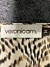 Veronica M. 100% Polyester Animal Print Tan Long Sleeve Blouse Size M - photo 7