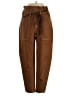 Something Navy Brown Casual Pants Size 0 - photo 1