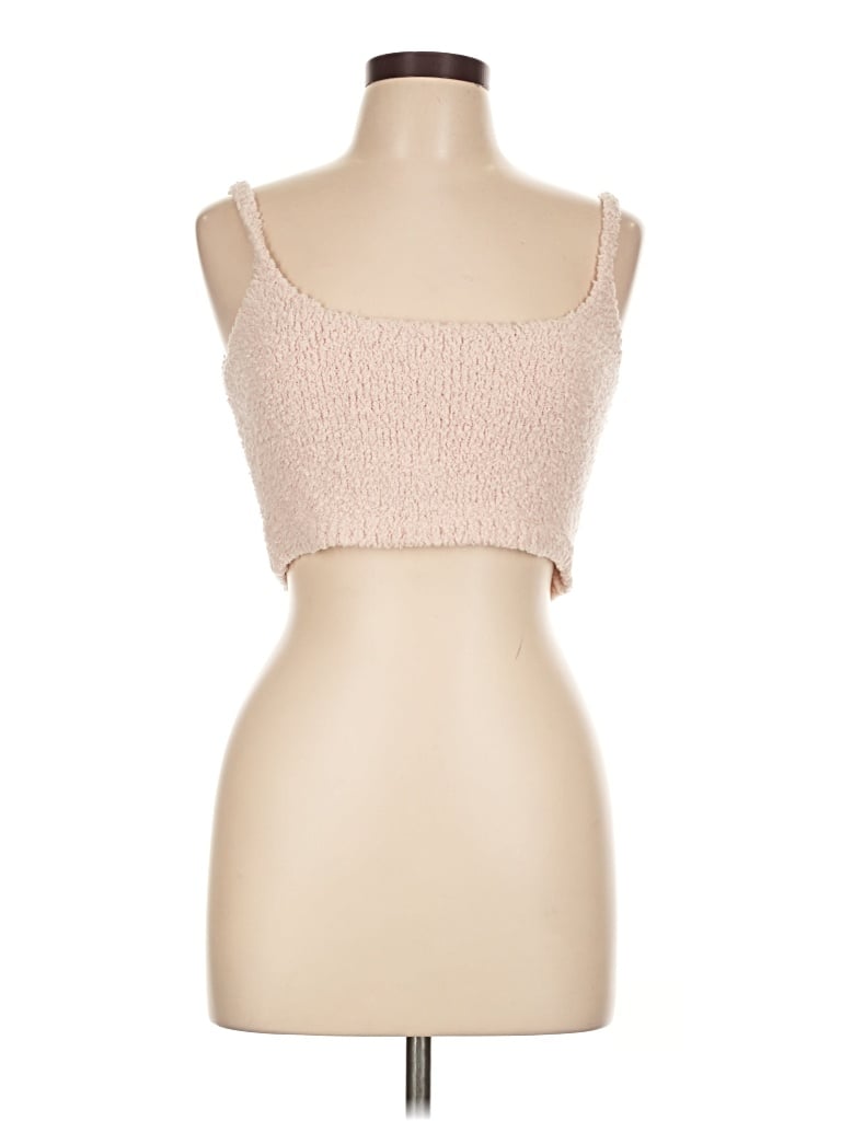 Pre-owned Skims Tube Top Pink Strapless Neckline Tops