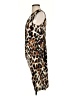 Seven7 100% Rayon Animal Print Brown Multi Color Cocktail Dress Size S - photo 5