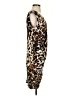 Seven7 100% Rayon Animal Print Brown Multi Color Cocktail Dress Size S - photo 4