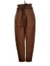 Something Navy Brown Casual Pants Size 0 - photo 1