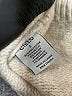 Cielo Chevron-herringbone Silver Turtleneck Sweater Size S - photo 8