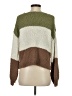 Altar'd State Color Block Brown Pullover Sweater Size S - photo 2