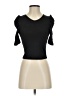 Shein Black Short Sleeve Top Size S - photo 1