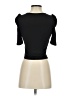 Shein Black Short Sleeve Top Size S - photo 2