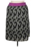 Triste 100% Polyester Chevron-herringbone Black Casual Skirt Size 0X - photo 2