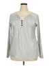 Unbranded Gray Long Sleeve Blouse Size XXL - photo 1