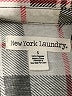 New York Laundry 100% Polyester Plaid Gray Short Sleeve Blouse Size S - photo 4