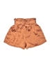 M.use 100% Polyester Polka Dots Orange Shorts Size S - photo 1