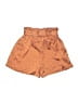 M.use 100% Polyester Polka Dots Orange Shorts Size S - photo 2