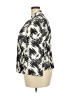 Carlisle 100% Silk Print Ivory Silk Blazer Size 18 - photo 5