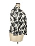 Carlisle 100% Silk Print Ivory Silk Blazer Size 18 - photo 4