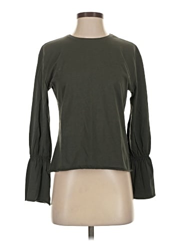 Trafaluc by Zara 3/4 Sleeve T-Shirt (view 1)