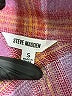 Steve Madden Plaid Purple Coat Size S - photo 6
