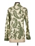 Zara Paisley Green Long Sleeve Blouse Size XS - photo 2