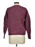 RACHEL Rachel Roy Tweed Burgundy Pullover Sweater Size M - photo 2