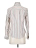 Chico's Stripes Ivory Long Sleeve Blouse Size Sm (0) - photo 2