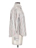 Chico's Stripes Ivory Long Sleeve Blouse Size Sm (0) - photo 4