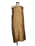 Musera Metallic Tan Cocktail Dress Size M - photo 1