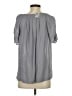 Joie Gray Short Sleeve Blouse Size S - photo 2