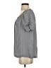 Joie Gray Short Sleeve Blouse Size S - photo 5